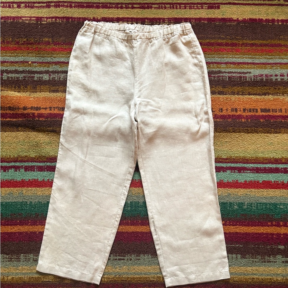 NWOT Eileen Fisher Linen Pants